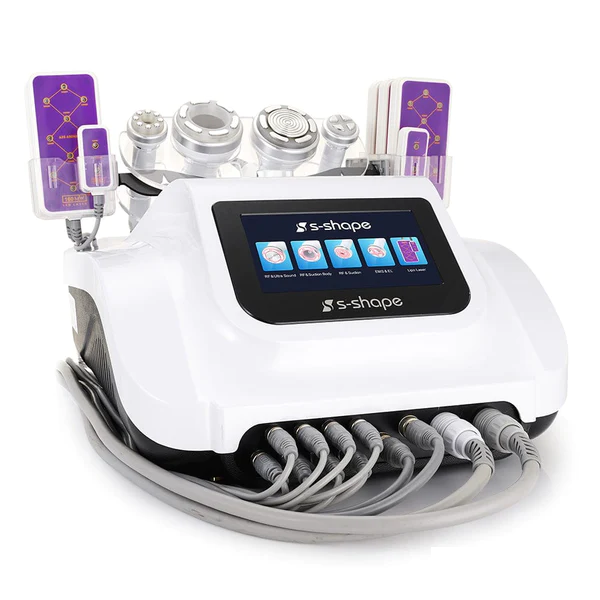  Unleash the power of 6-in-1 sculpting technology with our Ultrasound Cavitation, RF, EMS, Vacuum, and Laser Lipo device. This comprehensive system offers a non-invasive approach to body contouring, targeting fat reduction, cellulite reduction, and skin tightening. Sculpt and rejuvenate your body with the latest in beauty and wellness technology.