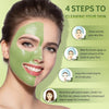 Tease Clarifying Matcha Green Tea Clay Face Mask, Matcha Skin Care