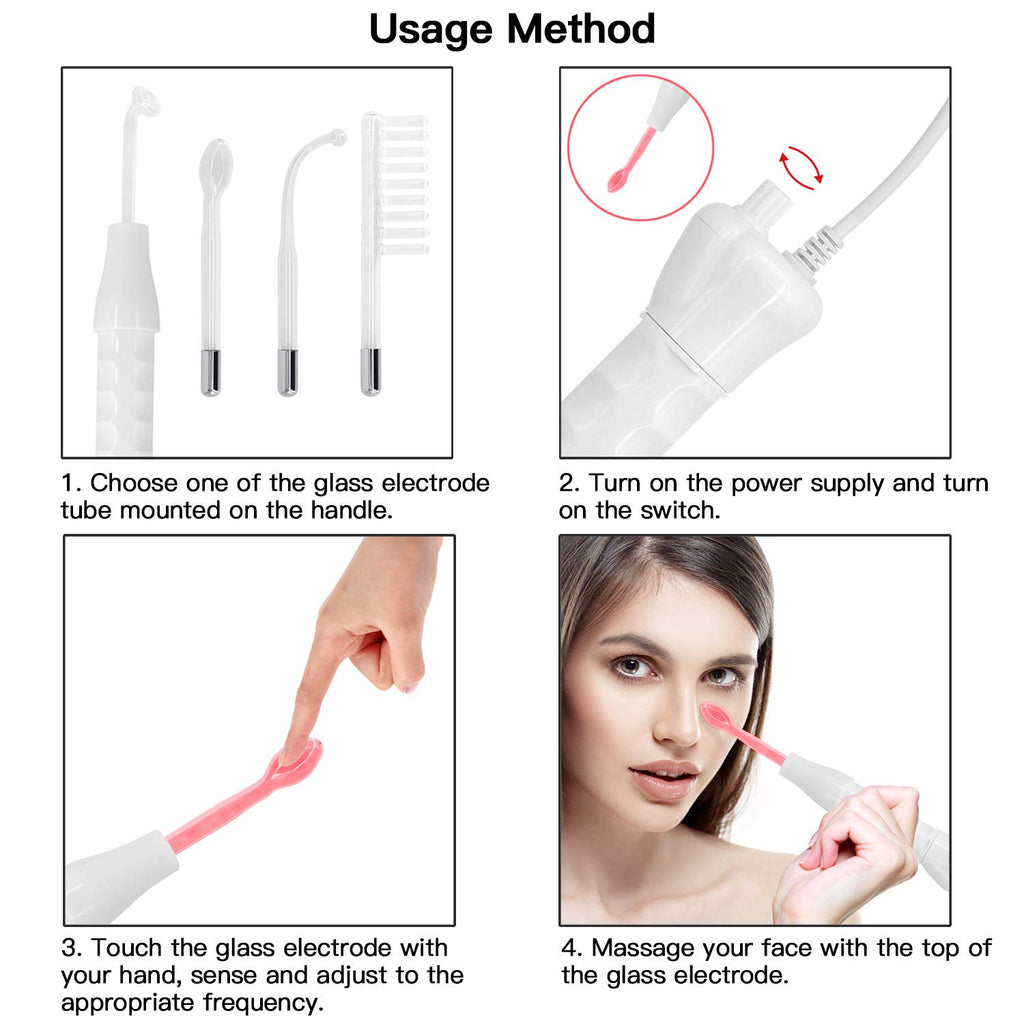 skin care Facial Wand  Machine method